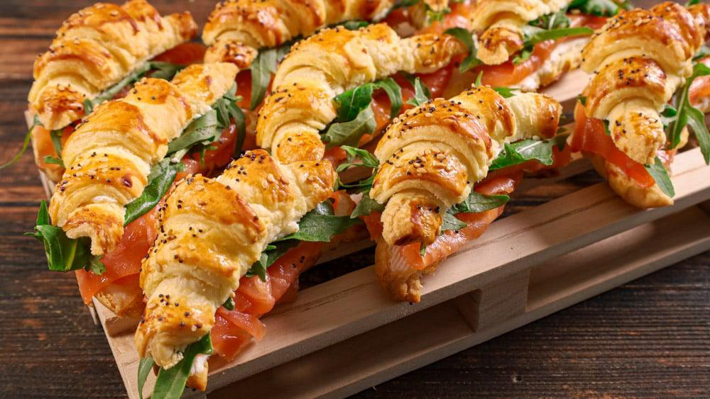 CORNETTO Salato con Salmone